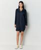 MUSINSA STANDARD WOMAN Women'S Cotton Modal Pajama Dress [Navy/White]