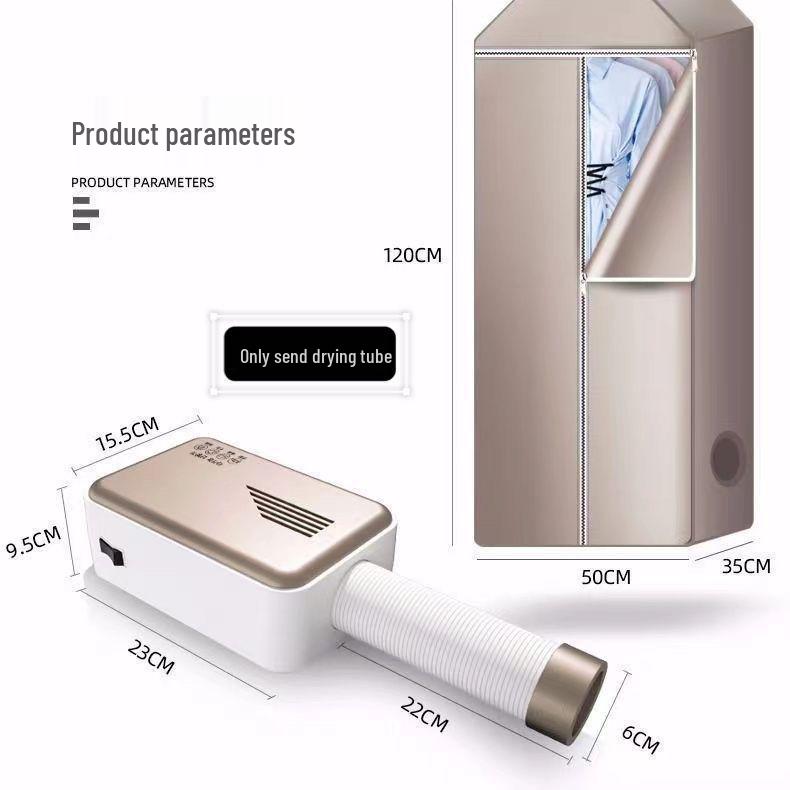 Multifunctional Warm Air Dryer for Shoes, Clothes, and Mite Removal