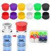 Mini Vials Caps 6 Piece Multipurpose Labware Lids Caps for Glass Vials for Lids Quick Organization Identification Industrial