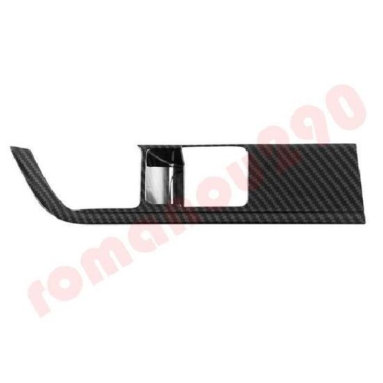 For Kia Sportage  2024 Carbon Fiber Look Headlight Switch Panel Cover Trim