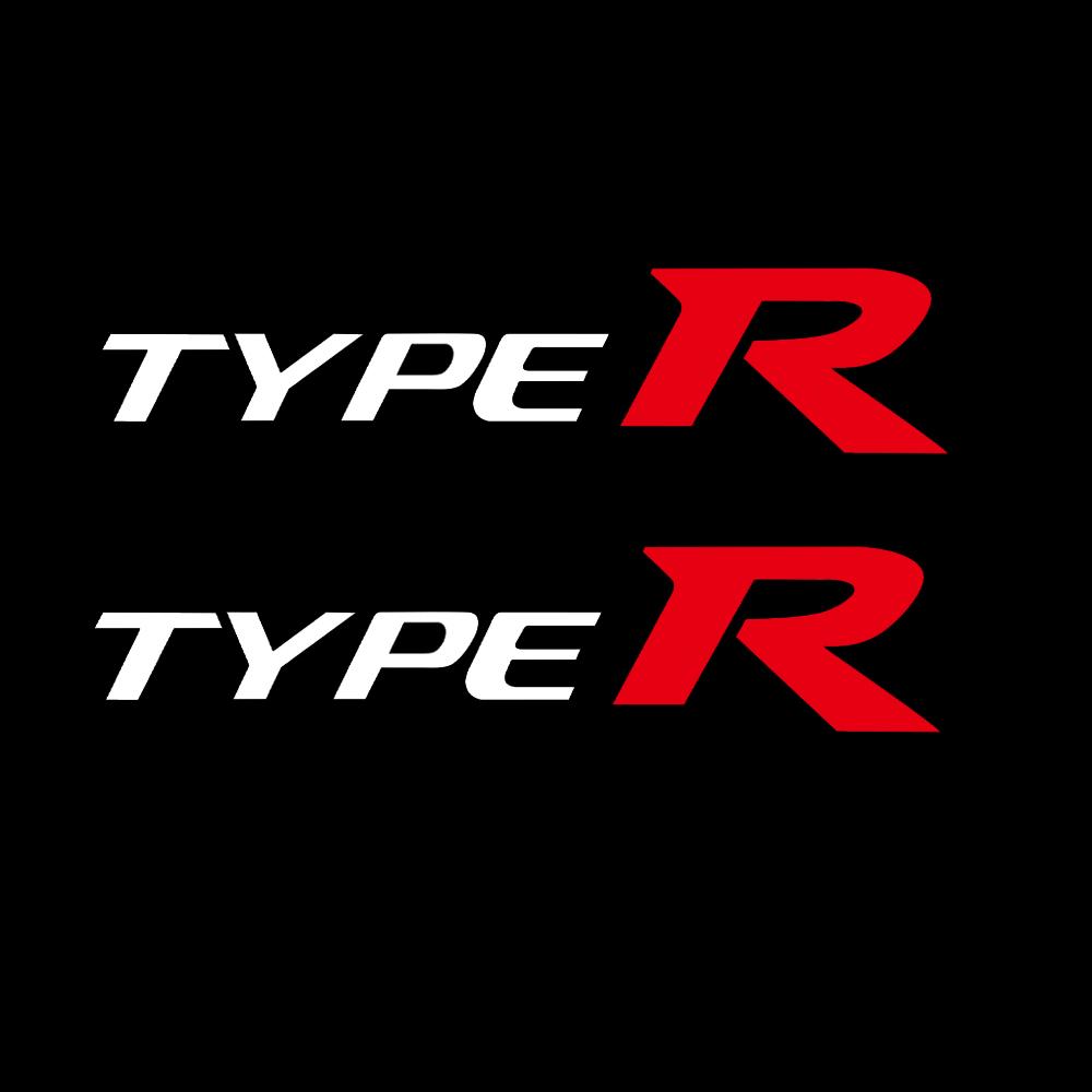 

2pcs Car Body Emblem Stickers Window Trunk Badge Decal For Honda CIVIC Type R CITY VTEC Accord Fit Jazz Odyssey Auto Accessories 2pcs