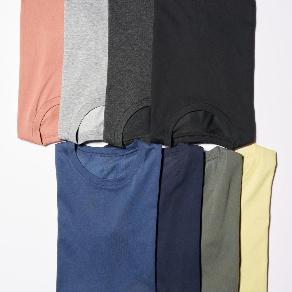 Uniqlo Japan Dry Color Crew Neck T shirT  shorT Sleeve 