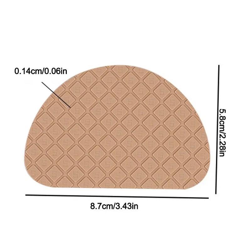 Sole Guard Non-slip Shoe Sole Protector Self-Adhesive Replacement Silicone Soles Pads DIY Wear-Resistant Shoes Anti-slip Cushion