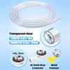 100/200/300cm Universal Air Conditioner Drain Hose Elbow Fitting Window Air Conditioner Drain Kits for Window Air Condit