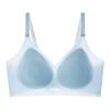 Spring and summer seamless big chest small jelly strip soft support comfortable anti-sagging breathable bra cover