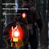 Multi-functional Keychain Light USB Rechargeable Flashlight Portable Outdoor Emergency Light Waterproof Hand Flashlight
