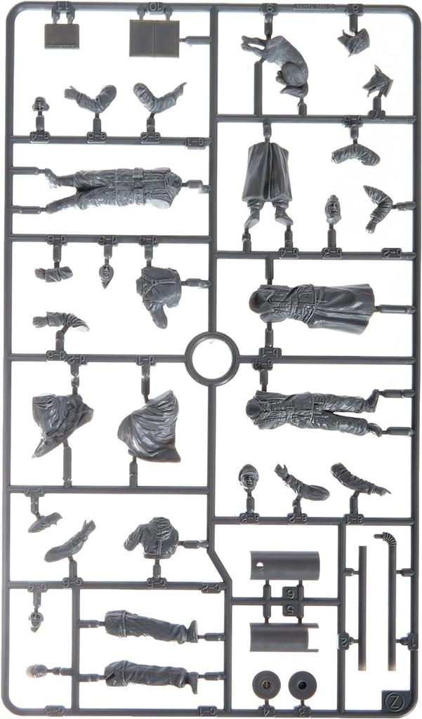 Tamiya 1/35 Militær Miniatyrserie Nr. 212 Tysk Hær Infanteri Feltkonferansesett Plastmodell 35212