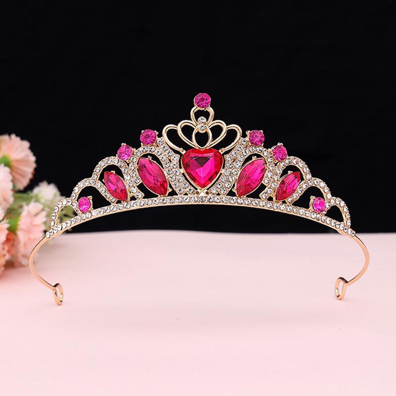 Bridal Crown European and American Baroque Bridal Headwear Birthday Adult Ceremony Crown New Hair Accessories