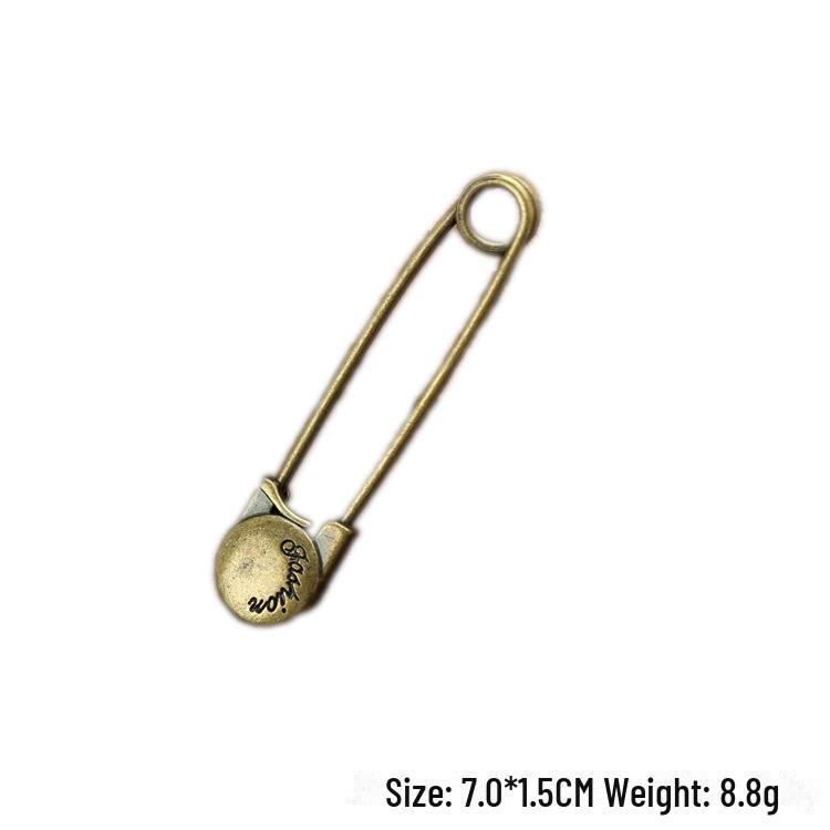 "Broșă Pin Pasăre Retro din Aliaj, Ramură de Bambus, pentru Cardigane de Damă"