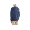 Polo Ralph Lauren Small Pony Logo Embroidered Crew Neck Wool Knit Sweater Men sweater Blue MNPOSWE16820006-400
