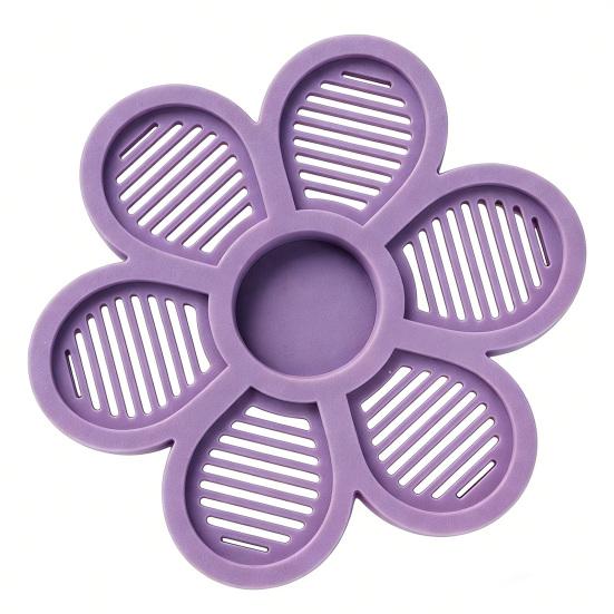 Floating Bee Station Flower Shaped Floating Bee Watering Station Butterfly Bee Feeder for Feeding Bee Bath Outdoor Garden Decor