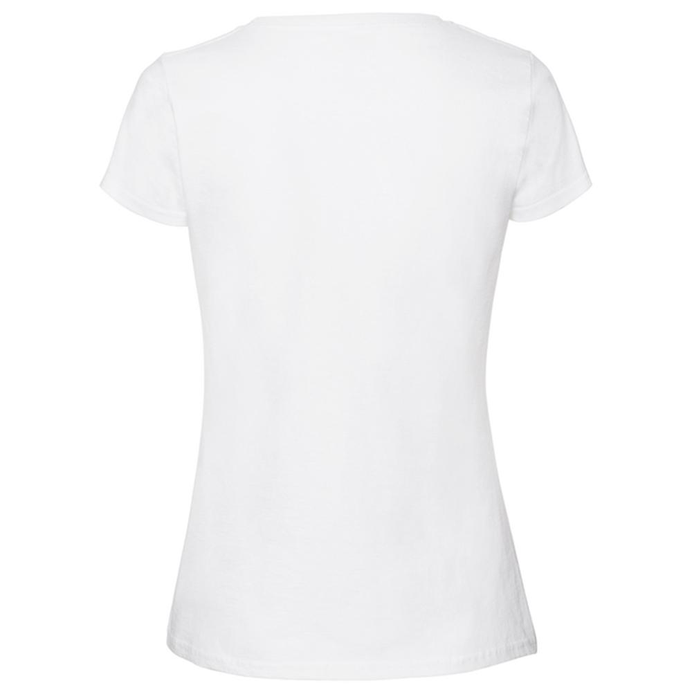 Fruit of the Loom Womens/Ladies Iconic 195 Plain T-Shirt