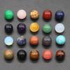 1189-12MM Natural Round Crystal Stone Bead, No Hole, Mini Small Ball for DIY Jewelry and Crafts