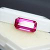 Brilliant CERTIFIED Natural Pink Sapphire Loose Gemstone Emerald Cut 13.00 Ct