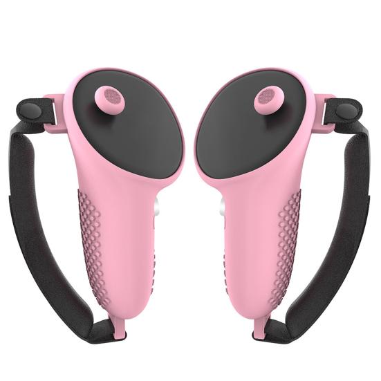 Silicone Protective Case for Meta Quest 3 Touch Controller Dustproof Anti-Slip Grip Handle Cover VR Accesories