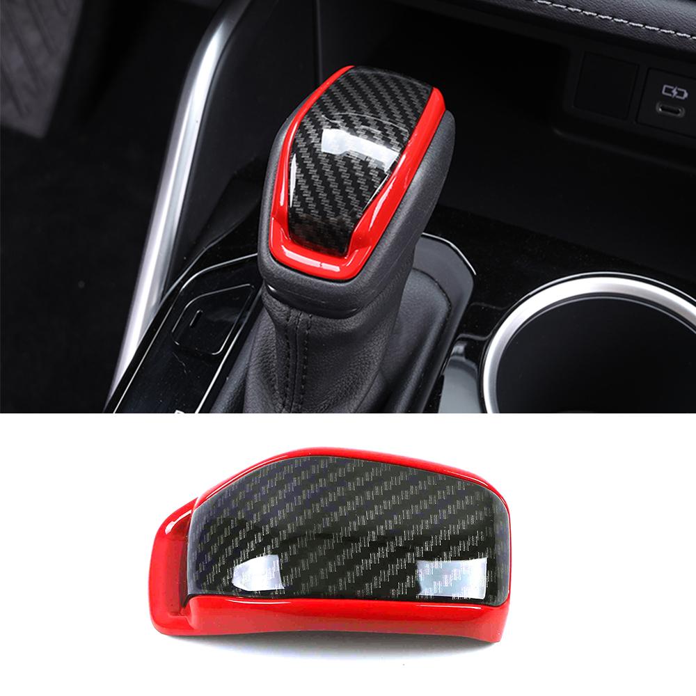 For Toyota Highlander XU70 2024 Interior Accessories Refit Center Control Gear Shift Lever Knob Cover Trim Color Change Sticker
