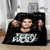 Film Teen Wolf bedruckte Decken Picknickdecke Warme Decke Weich und bequem Decke für Zuhause und Reise Bettwäsche Geburtstagsgeschenk