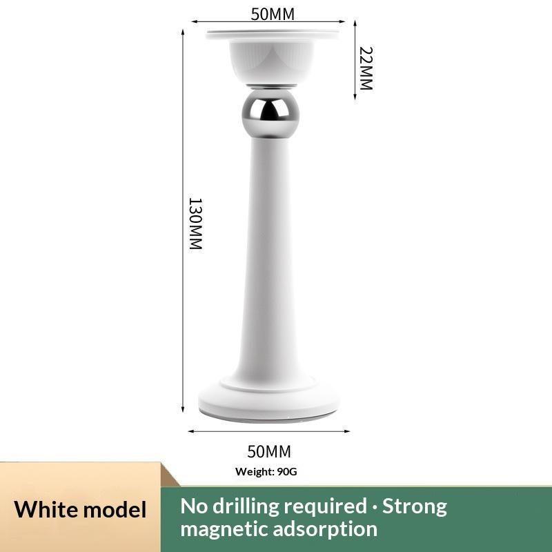 Magnetic Door Stop Strong Magnetic Suction No Drill Self Adhesive Door Holder for Home Bedroom Apartment Dorm Room