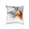 Cute Little Fox Throw Pillow Cover Animal Pillow Cover Sofa Car Decor Office Game Chair Cushion Cover Room Home Decor