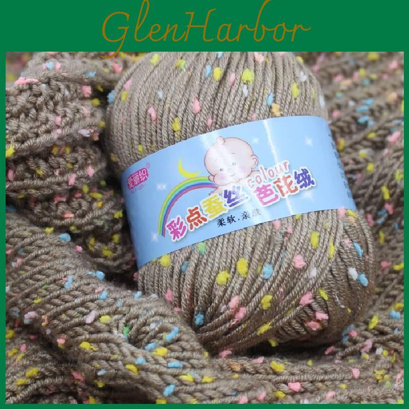 Luxurious Milk Cotton Baby Yarn For Knitting And Crochet Colorful And Soft