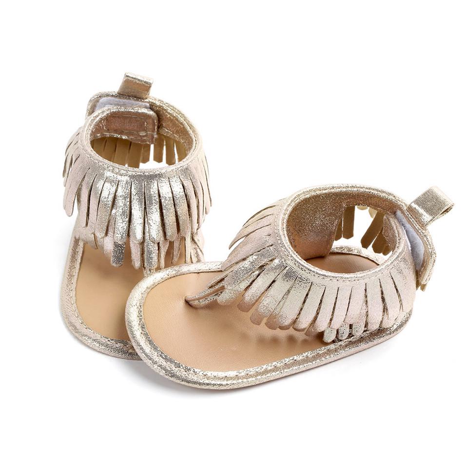 Baby Girl Princess Tassels Shoes PU Leather Lovely Infant Soft Sole Toddler Crib Prewalker Moccasin