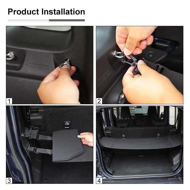 Plasa de izolare a portbagajului pentru Suzuki Jimny 2019 Up Versiune cu 4 usi Accesorii auto