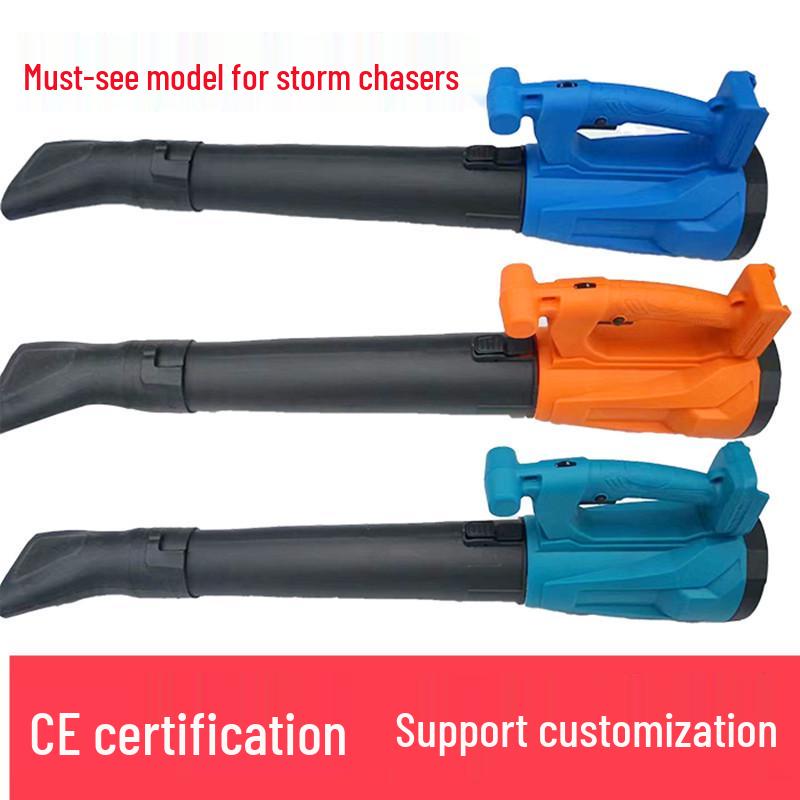 Portable Cordless Lithium Battery Blower: Hair Dryer, Leaf, Snow, Industrial Dust Removal, Large Air Volume