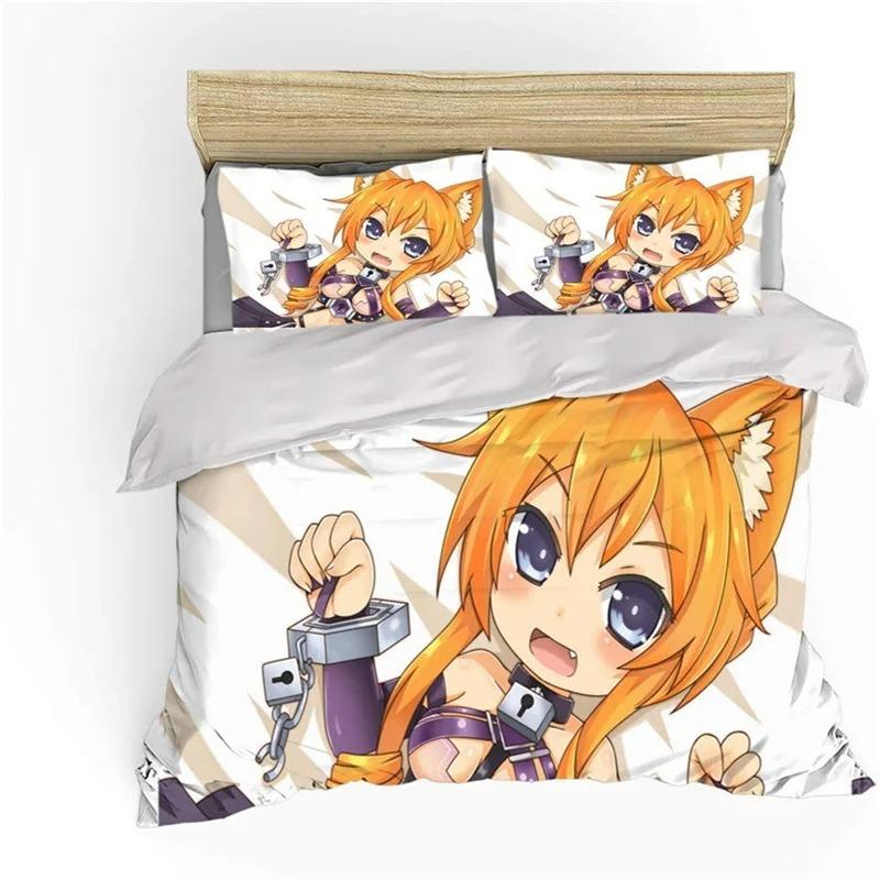 3D Print Anime Date A Live Bedding Collection Boys Girls Twin Queen King Size Duvet Cover Pillowcase Bed Boys Teen Adults