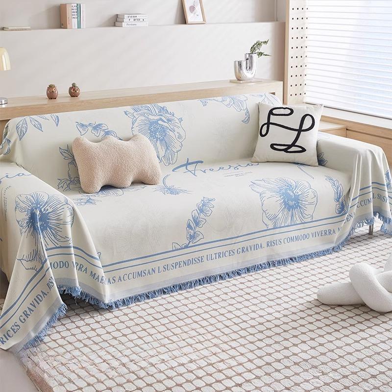 Chenille Sofa Cover Towel Four Seasons Universal Sofa Cover Cloth Anti-Scratching Sofa Towel Sofa Blanket