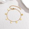 316L Stainless Steel New Fashion Jewelry Set Sweet Love Heart Charm Chain Necklaces Bracelets Earrings For Women