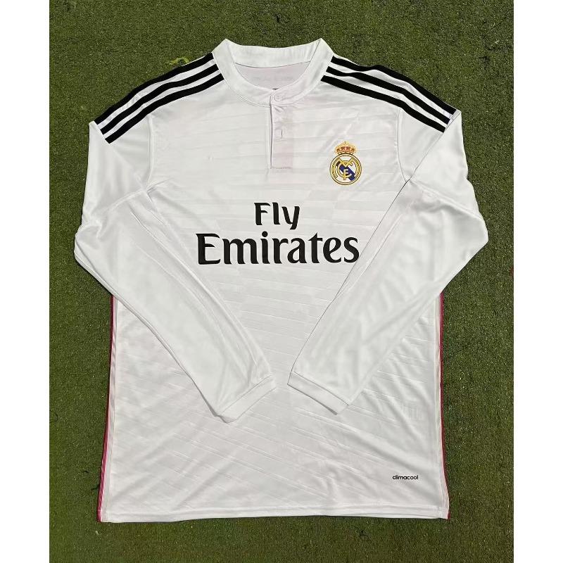 Source Direct Supply Retro Long-sleeved Jersey Real Madrid Barcelona Manchester United Juventus Liverpool Embroidery Sports Ball