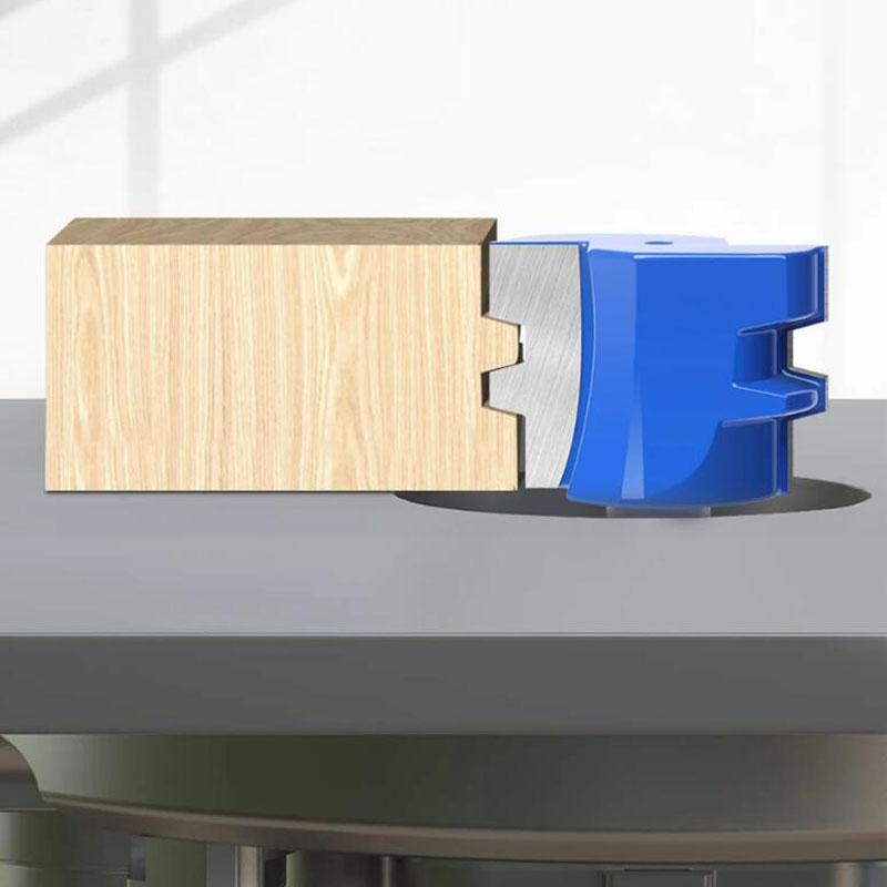 Cuțit de tăiere cu țevi de tip T Bits de frezat unealtă pentru prelucrarea lemnului Cuțit de îmbinare. Tijă de 12 mm 1/2 inch