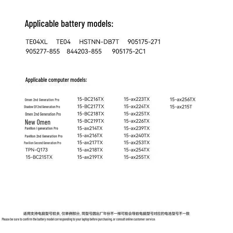 llano Replacement Laptop Battery for HP Omen/Pavilion Power