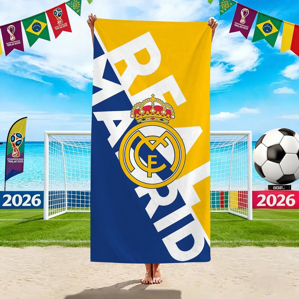 World Cup Beach Towels, Us-Canada-Mexico Football Team Microfiber Quick-Drying Absorbent Bath Towels, Sports Towels