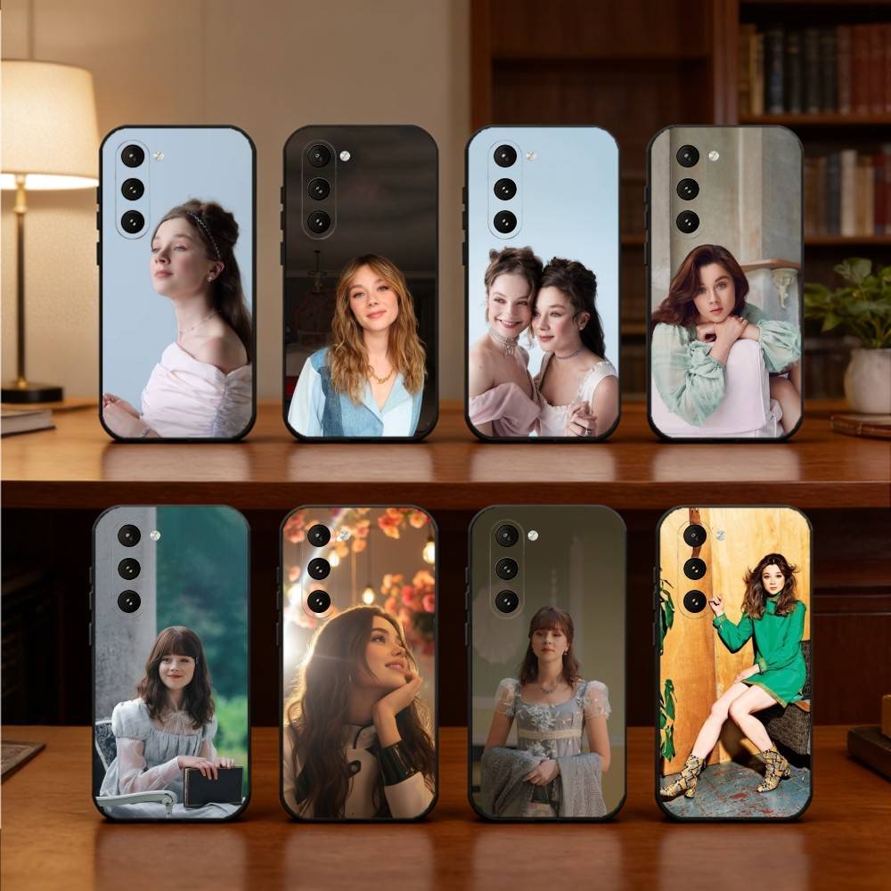 Claudia Jessie Phone Case For Samsung Galaxy A73,21,22,32,71,53,52,51,80,5G Soft Black Cover