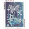 5D Renkli Rhinestones Elmas Sanat Kiti Güzel Kelebekler Ejderha Kabuğu Desen DIY Zanaat Yetişkin Çocuklar Rhinestones Boyama Kiti