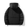 Winter Down Jacket New Style Simple Men's and Women's Same Style Thickened Winter Jacket with Inner Hood