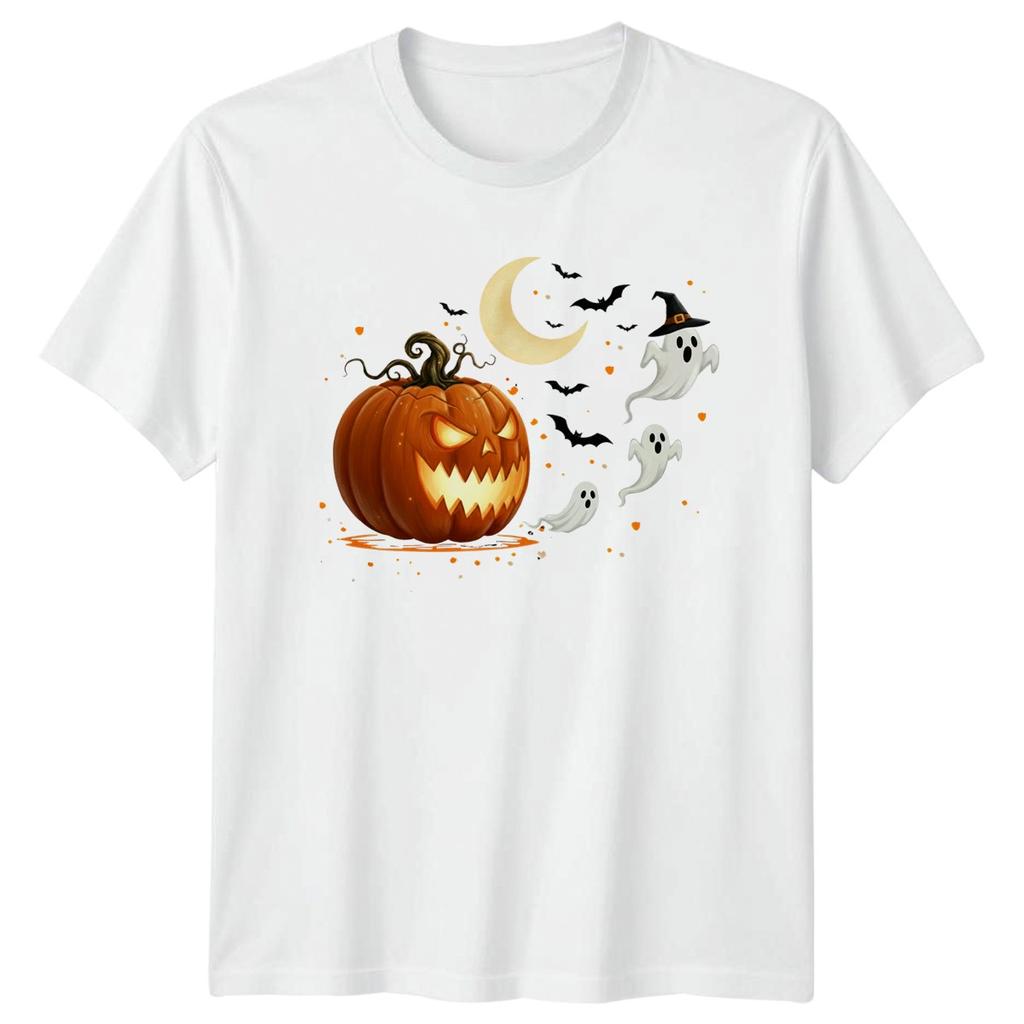 Scary Jack O Lantern Pumpkin Spooky TShirt Halloween Horror Costume