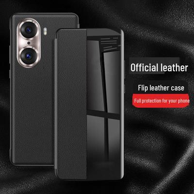 Xiaomi Leder-Flip-Cover für 13 14 Ultra, 12 11T Pro, 10 9 8 Mobiltelefone, Schlichtes Design