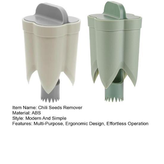 Nástroj na odstraňování semínek chilli, odstraňovač jádřinců ovoce a zeleniny, odstraňovač semínek paprik, kráječ, kuchyňská pomůcka na hrušky, manga