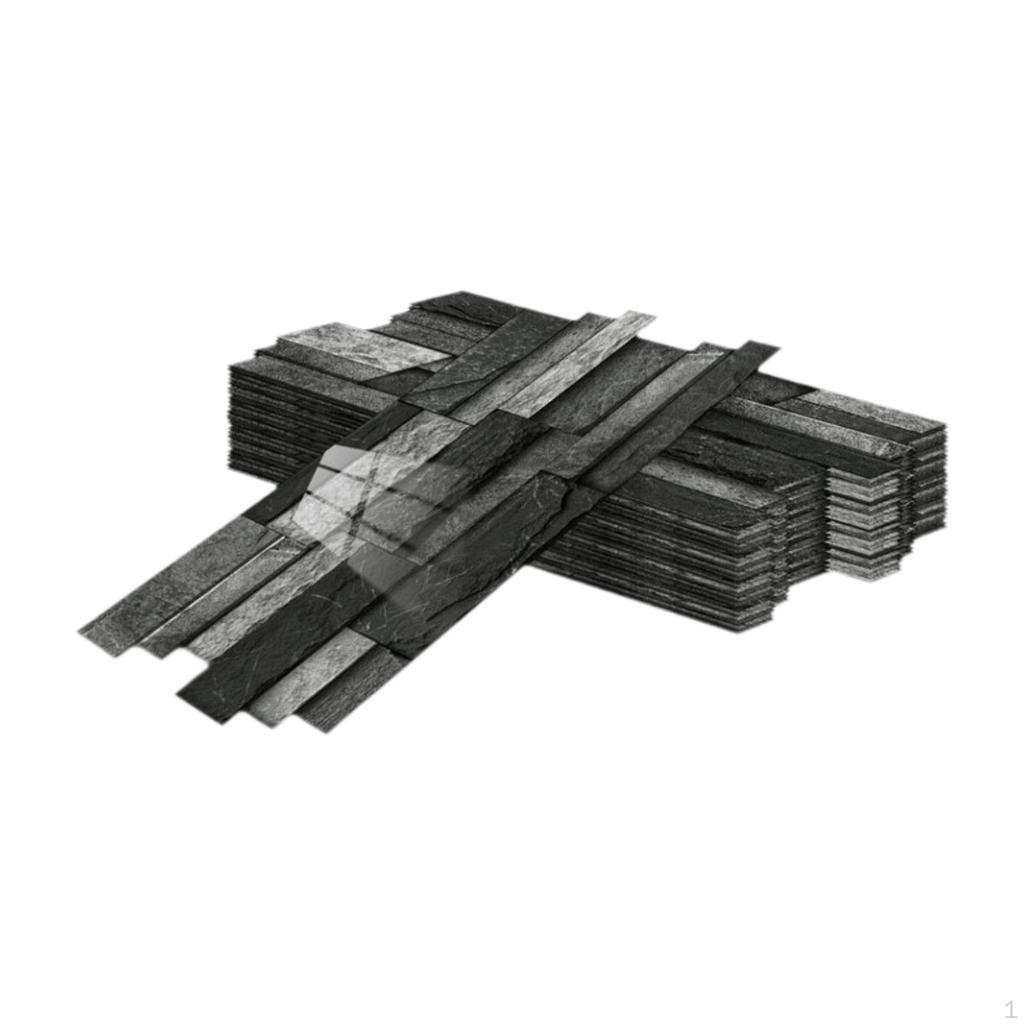 48 Count Faux Brick Self Wallpaper for Bedroom and Cabinets