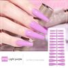 Detachable FALSE Color Eco-friendly Nails Exquisite Solid