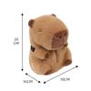 Car Tissue Boxes Creative Capybara Plush holder cover Car Backseat Hanging Tissue Bag Box Auto Toys car Interior Decoration