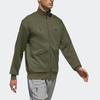 Adidas Jackets Men's Basic Green Stand Collar Moderate Instructor DM5190