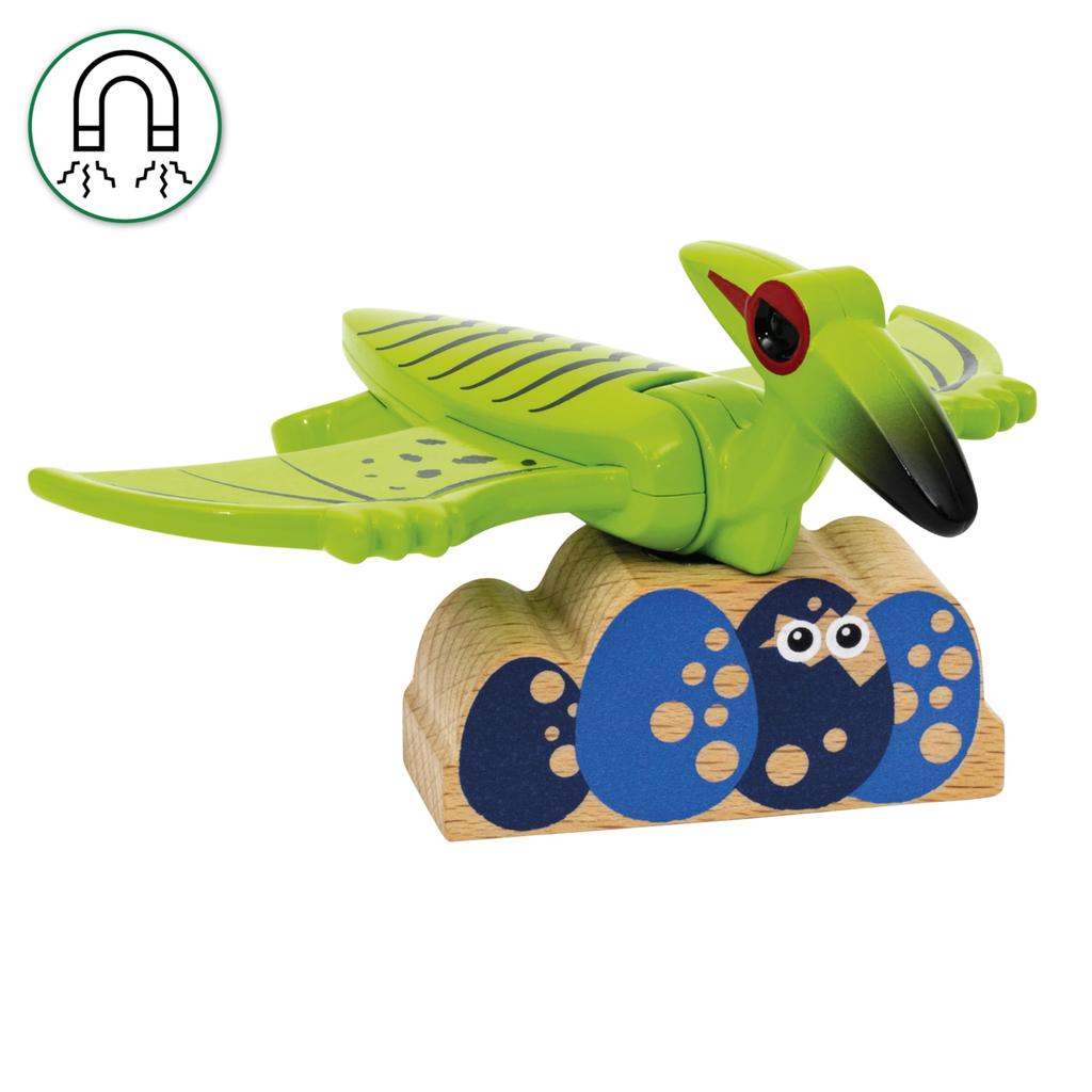 BRIO Dinosaur Train for ages 3 and Wooden Gift 36096, up. [Toy, Toy, Locomotive, Car, (Birthday/Christmas)]