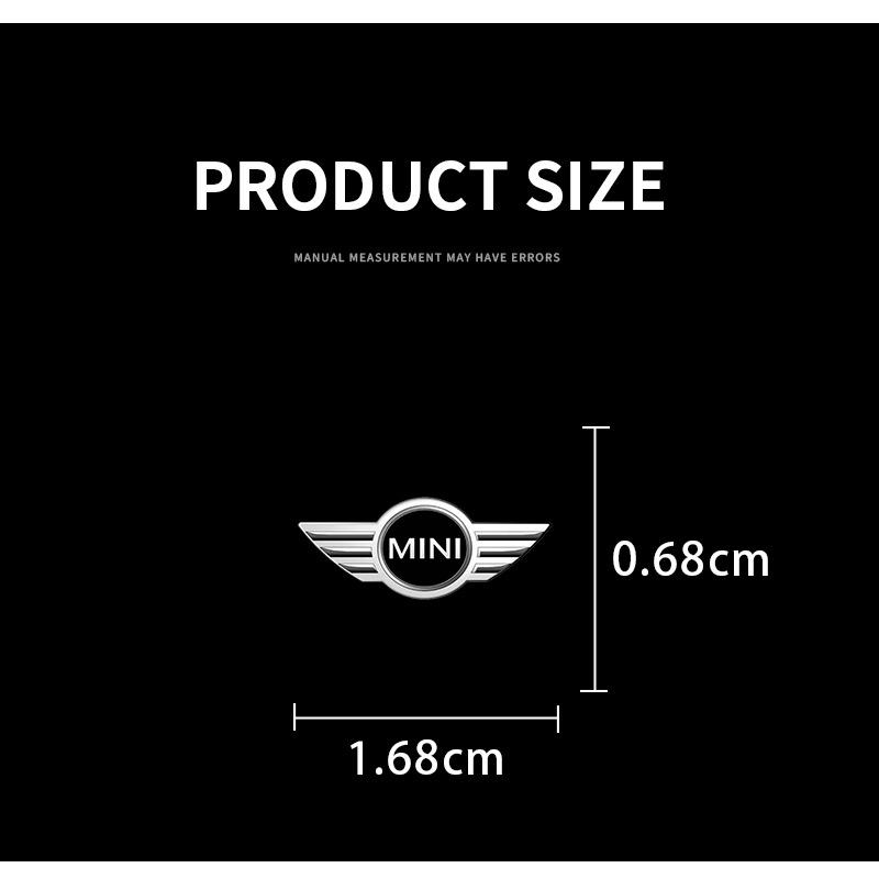2/5/10 Stück Auto Logo Aufkleber Mittelkonsole Aufkleber Autozubehör Für BMW Mini Cooper F54 F55 F56 R56 R60 SONE Roadster Clubman Coupé