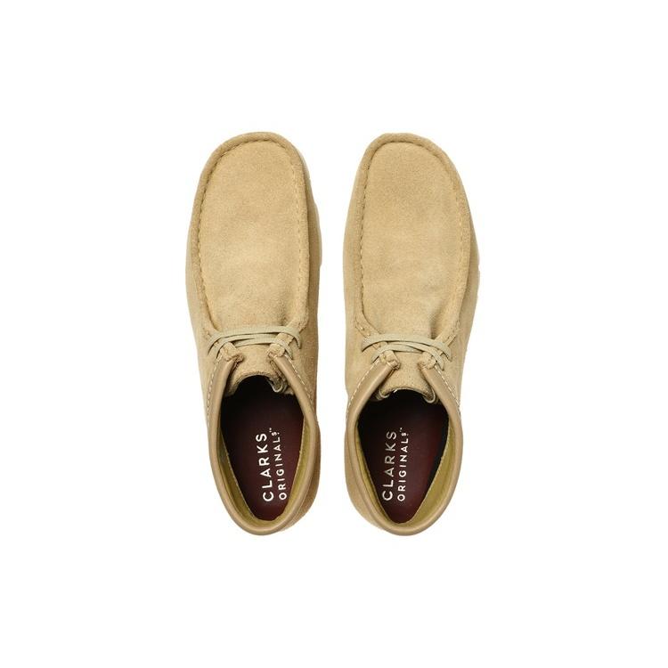 Clarks Wallabee Boots GTX Suede 'Maple' Men's 26168545