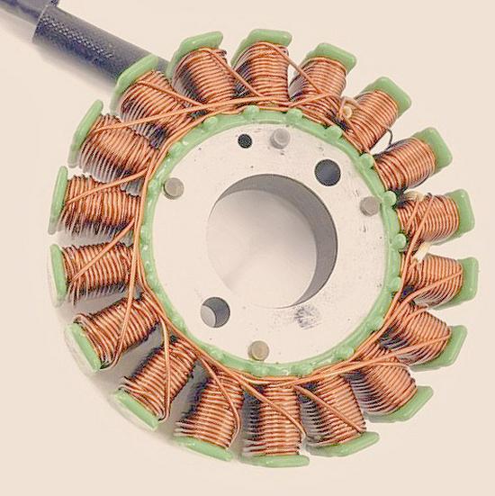 Compatible with UR110T Lezhi QS110T Lizhi UZ110T Engine Stator Coil Magneto Ignition Trigger