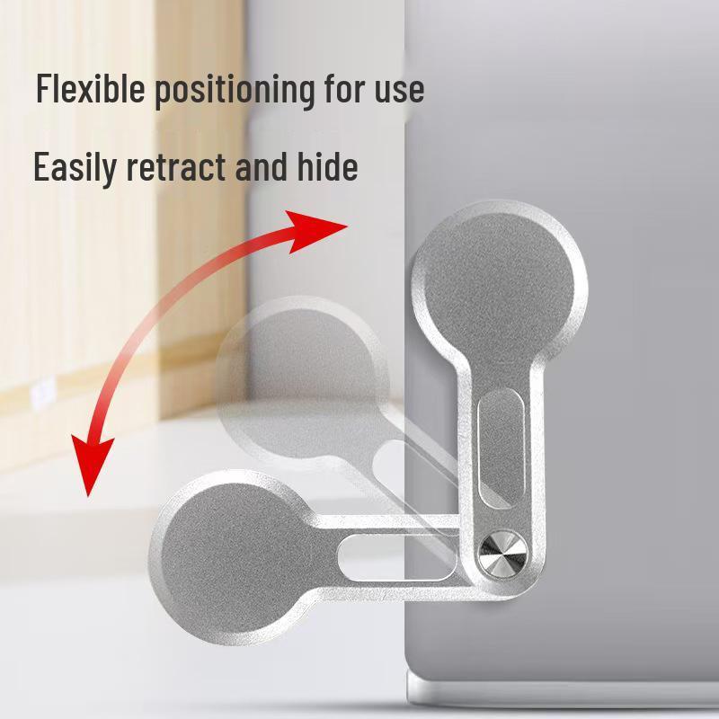 Aluminum Alloy Laptop Expansion Stand with MagSafe Magnetic Phone Holder