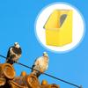Comedouro para Pombos Caixa Suspensa Bebedouro Resistente Acessório de Gaiola Comedouro para Calopsitas Periquitos Papagaios Galinhas Pombos